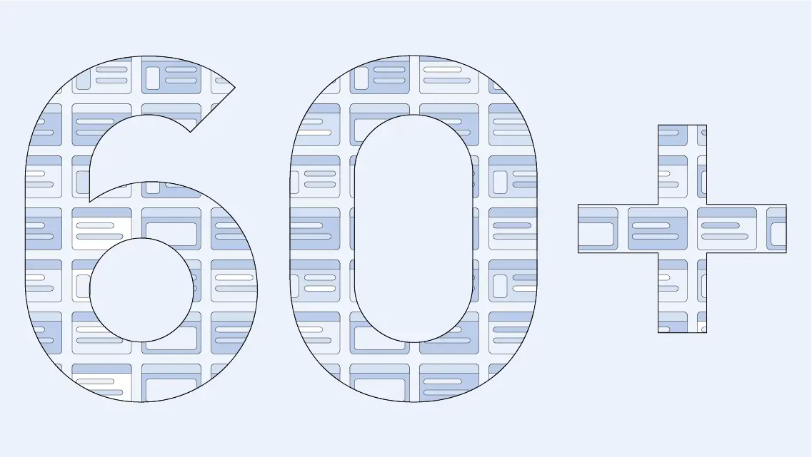 60+ ilustration