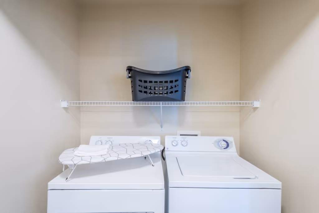 washer and dryer