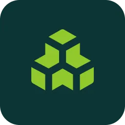 Graphic titled 'Innovative features that improve financial solution' with three colored panels containing text and icons, highlighting financial features.