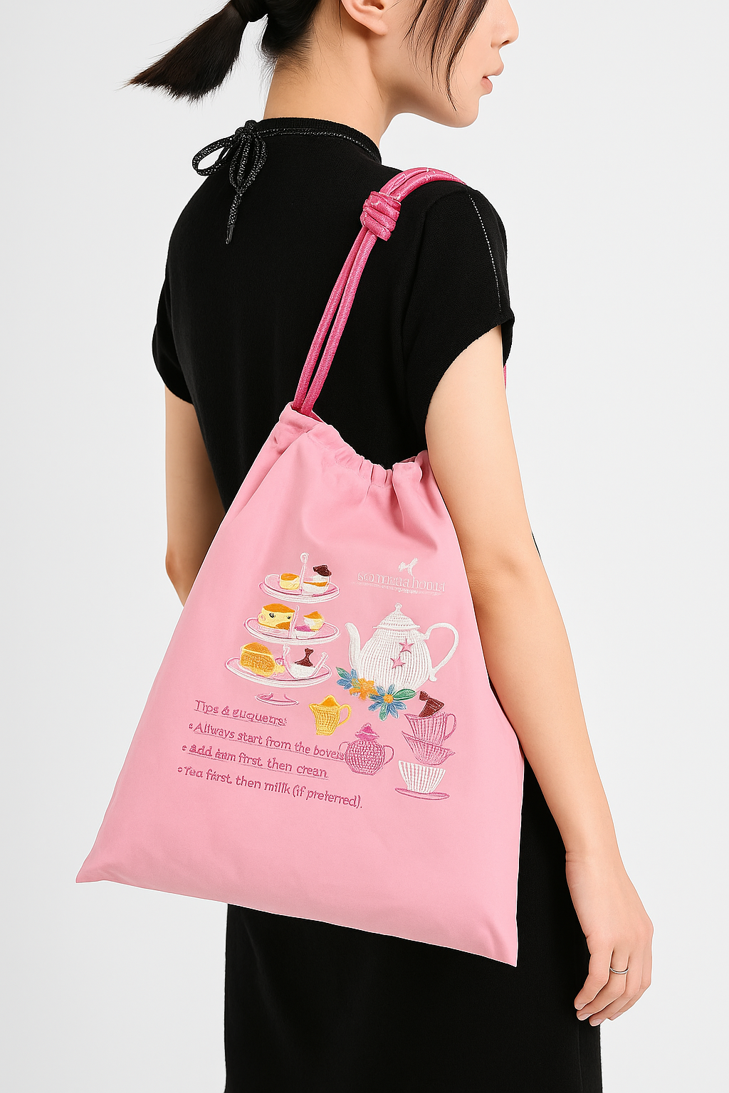 客製化刺繡包袋成品照