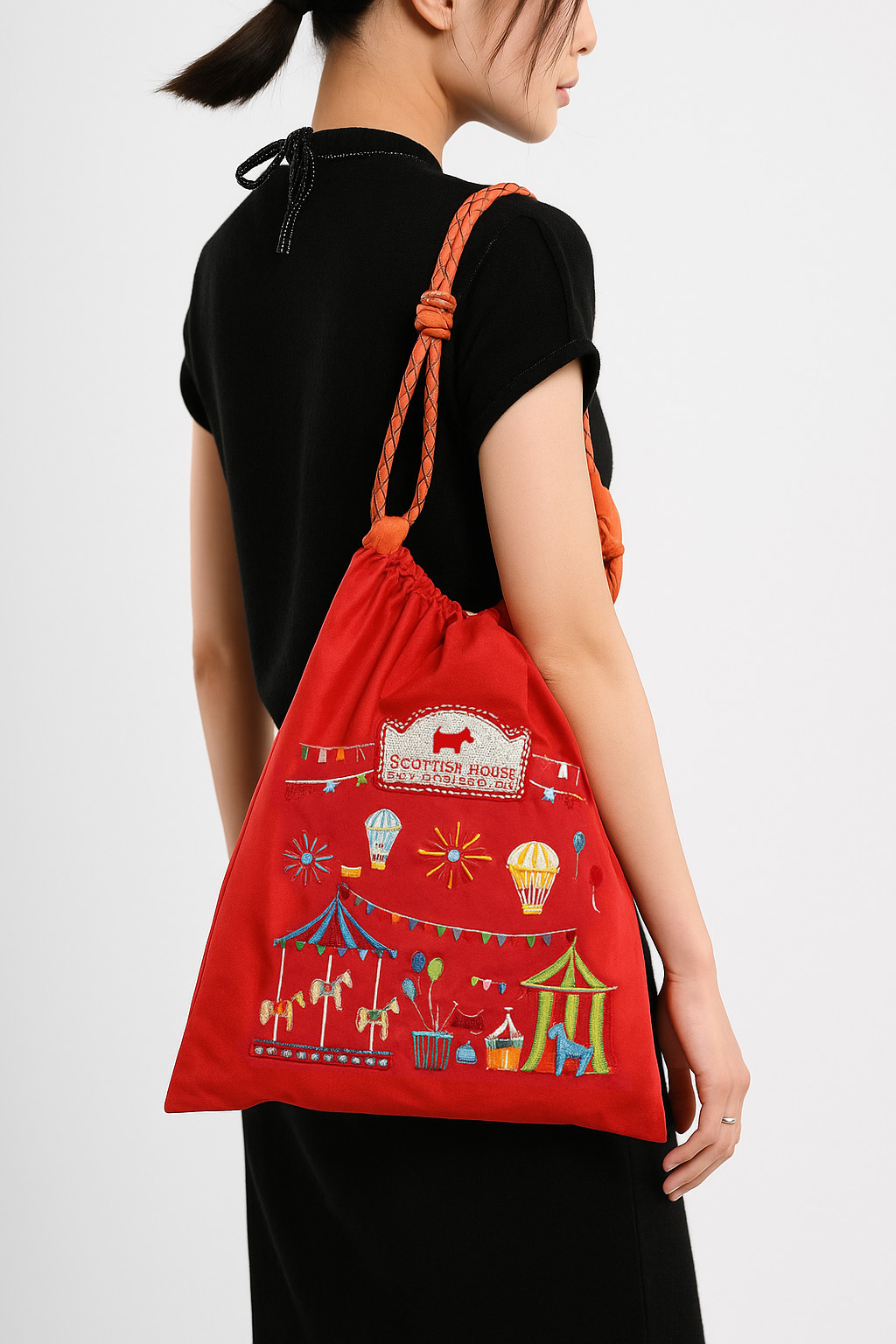 客製化刺繡包袋成品照