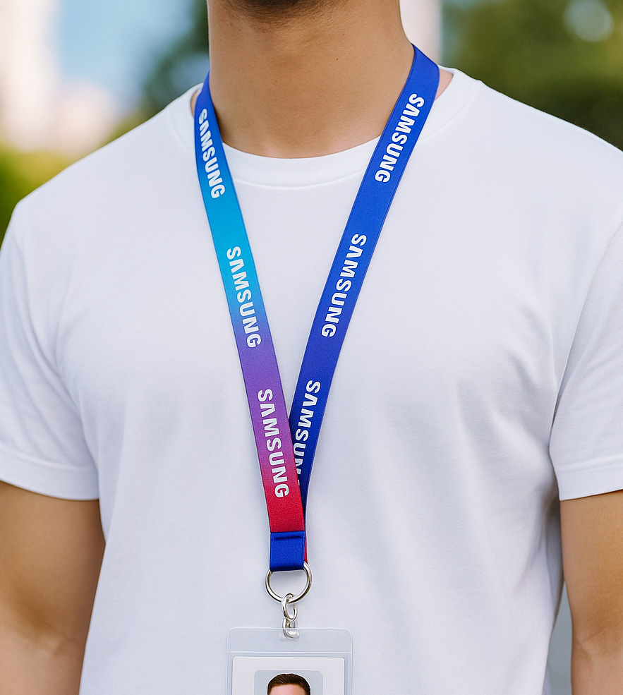 客製化證件套掛繩成品照