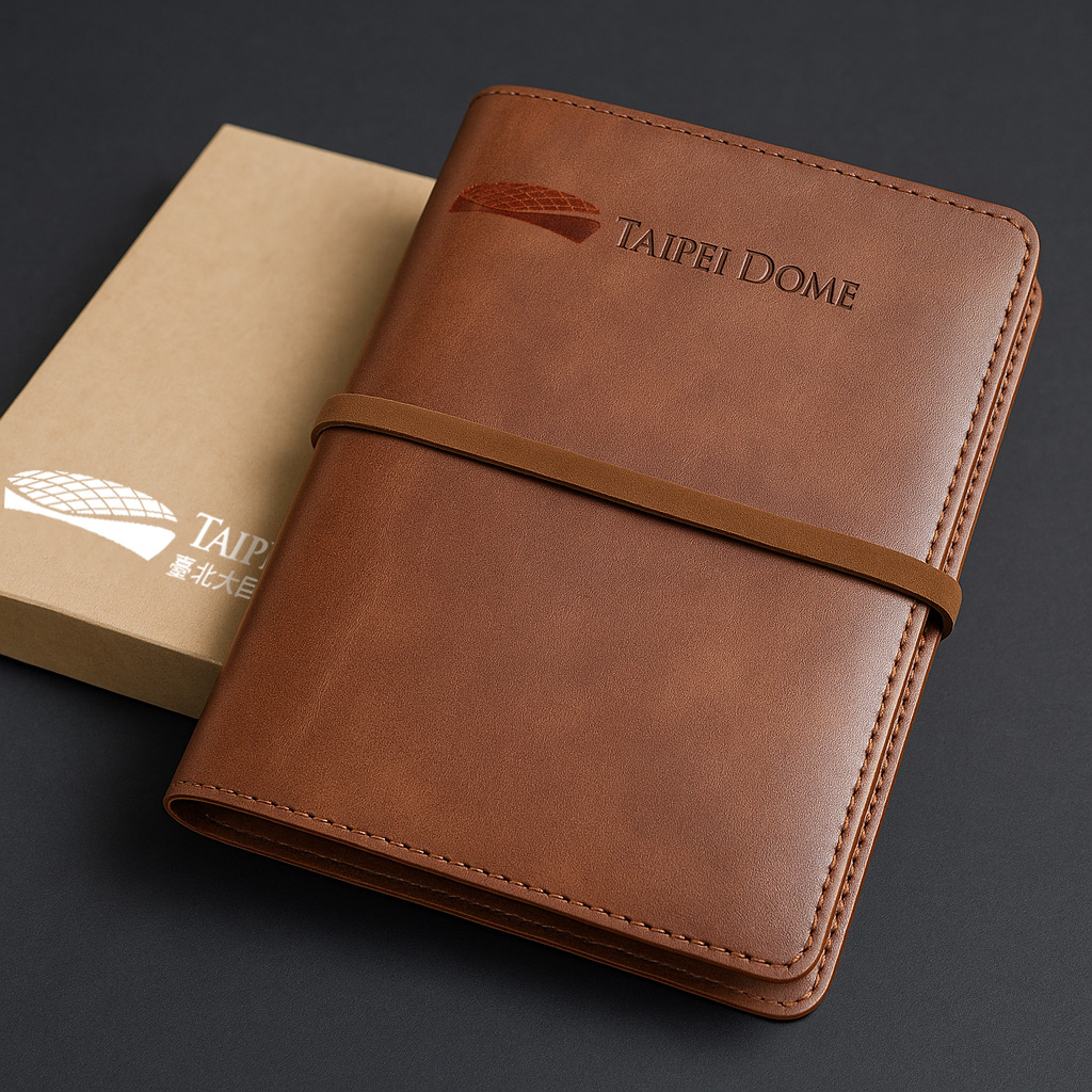 客製化烙印筆記本成品照