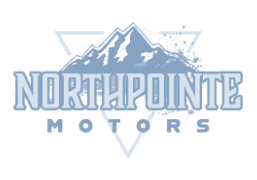 North Pointe Motors logo with mountain peaks representing AmSPA automotive branding