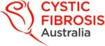 Cystic Fibrosis Australia logo with a stylized red outline of a lung and the text 'CYSTIC FIBROSIS Australia'.