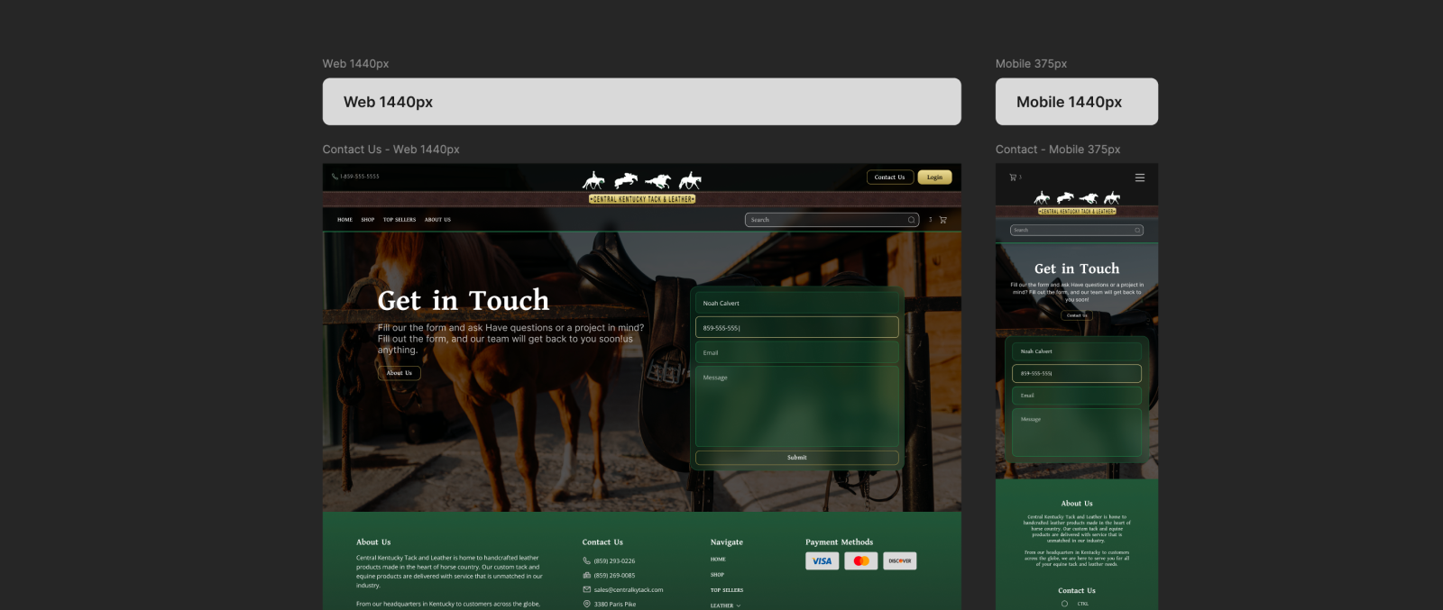 Responsive Sellrly webpage preview for Web, Tablet, and Mobile showing social sellers' stream stats with 6.8% views and 4.2% click-through rate this month.