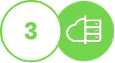Icon with number 3