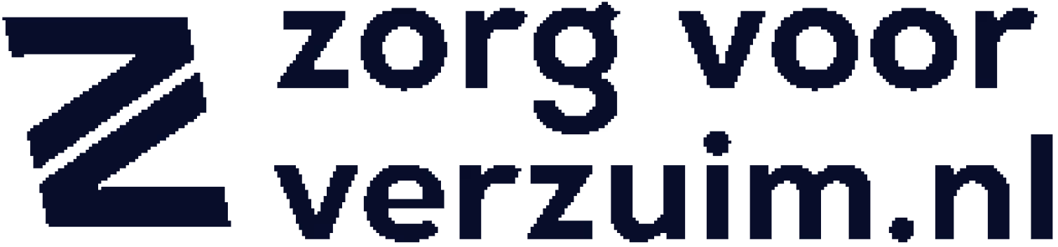 Logo met de tekst 'zorg voor verzuim.nl' en een gestileerde letter Z.