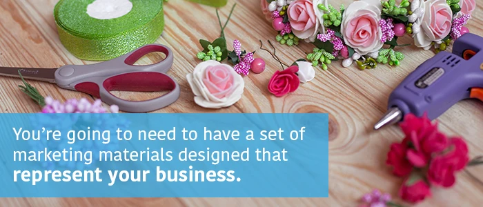 Floral Business Marketing Materials