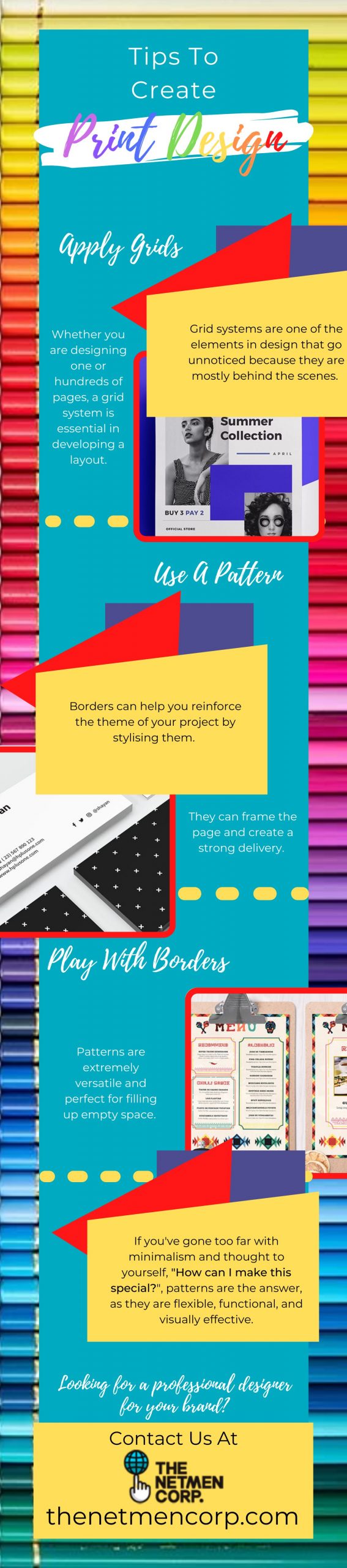 tips to create print design