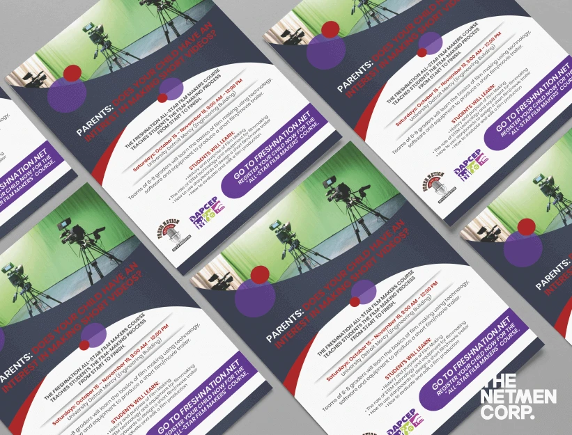 businesspostcard design done by The NetMen Corp