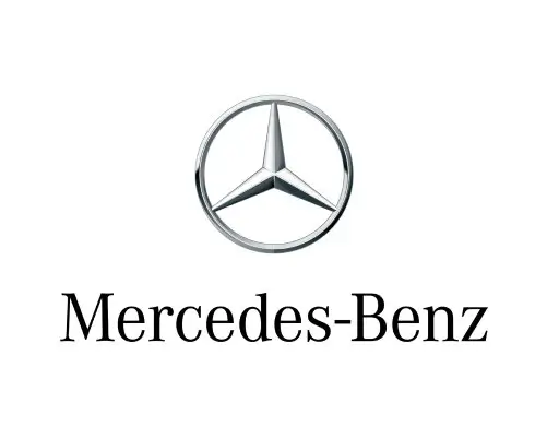 Logo design of Mercedes Benz