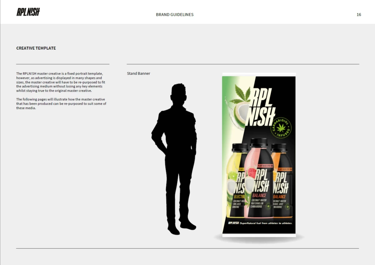 Stand Up banner design by The NetMen Corp