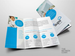 Brochure trifold design by The NetMen Corp