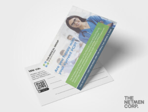 Postcard Design for healthcare company.