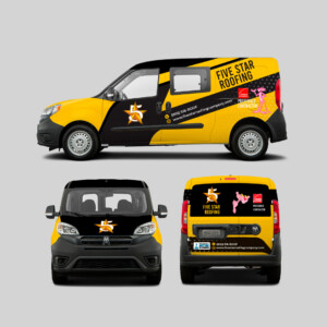 Vehicle Wrap Design for Home Services