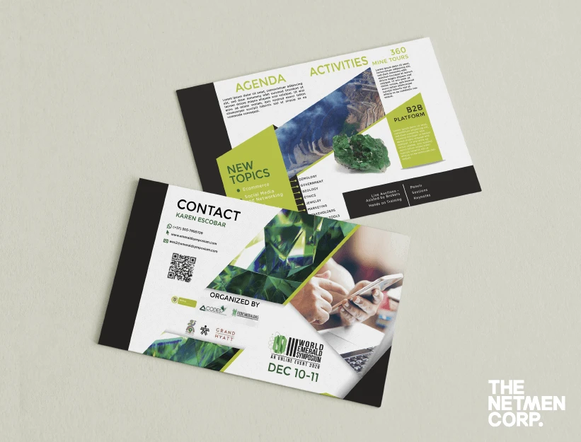 custom postcard design examples for business marketing and direct mail