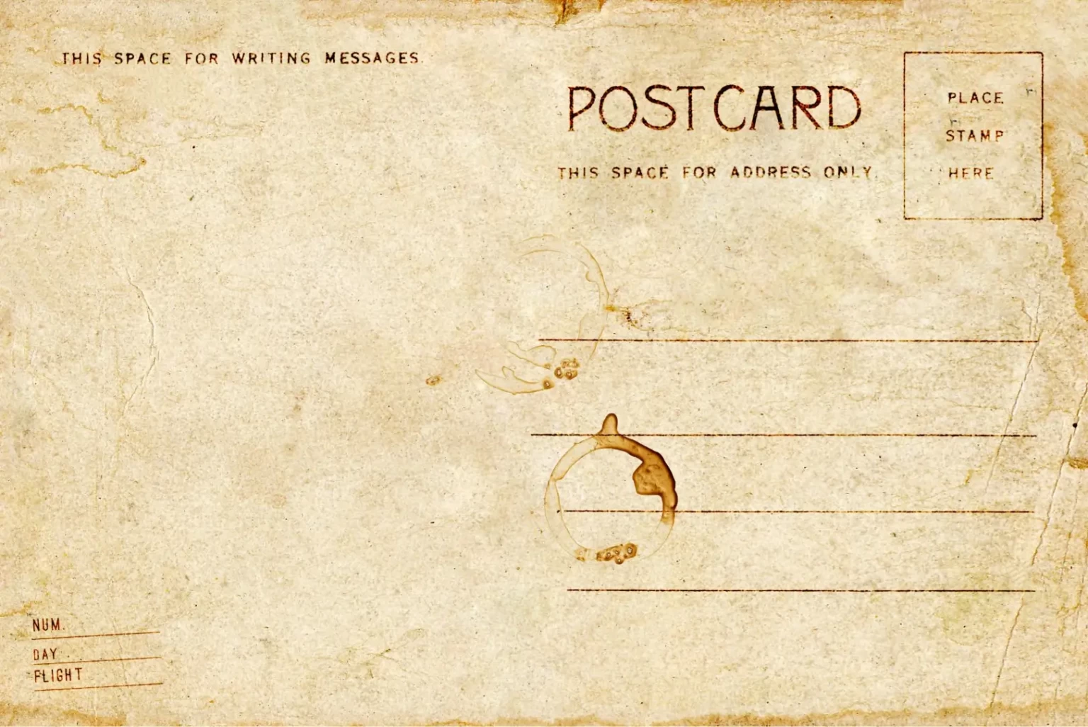 postcard design trends and postcard styles through the decades