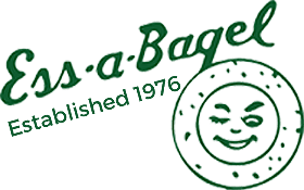 Refreshed Ess-a-Bagel mascot and logo by The NetMen Corp