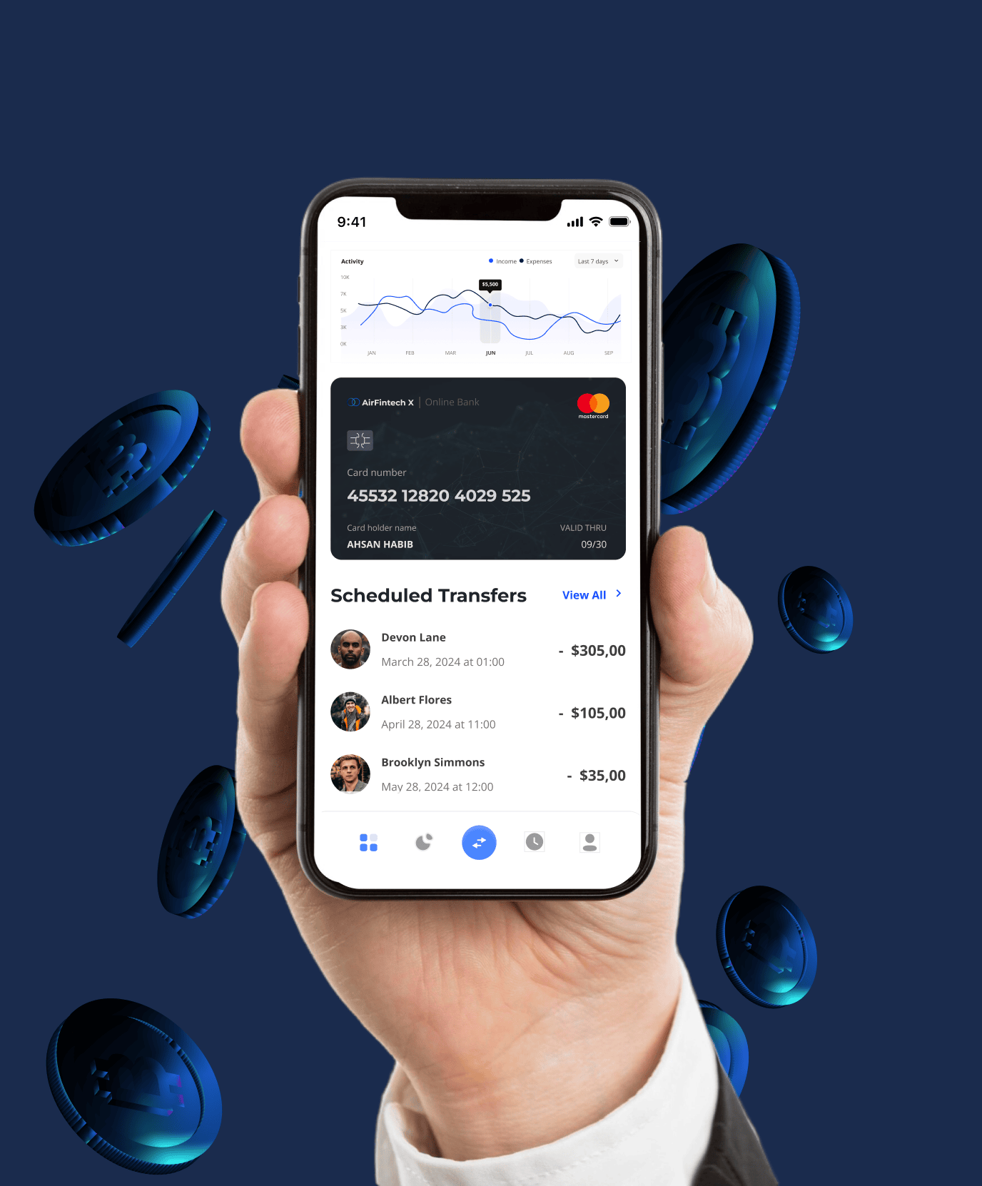 AirCrypto webflow template image