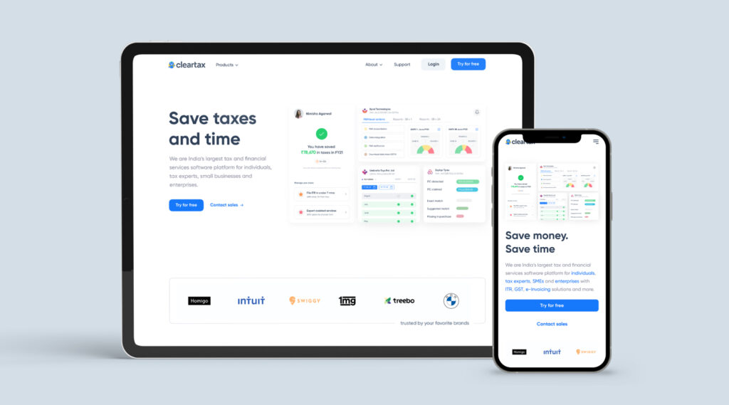 Digital design cleartax