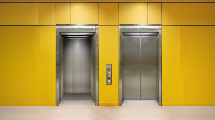 touchless elevator workspace 