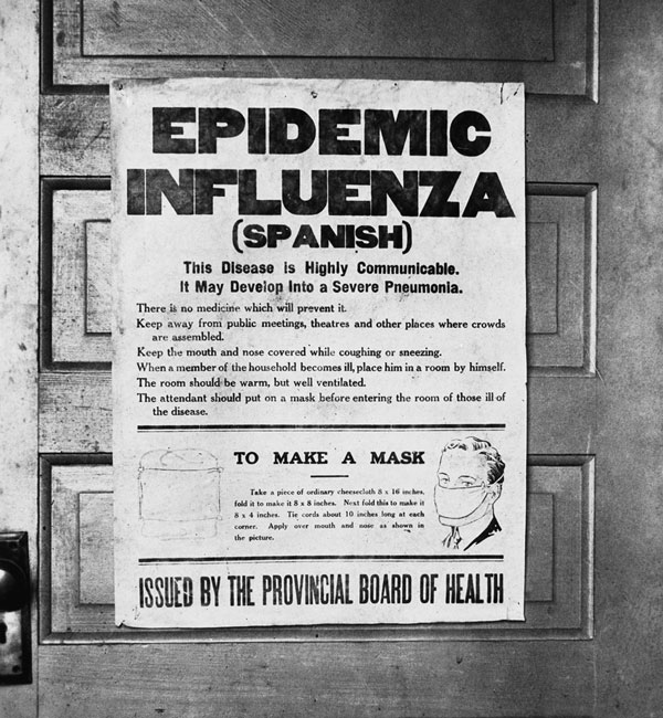 spanish flu covid 19 