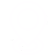 White location pin icon with a target symbol inside on transparent background.
