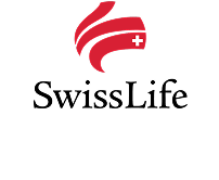 Red stylized flame with a white Swiss cross in the center above the text 'Swiss Retailer Club'.