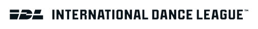 International Dance League logo with stylized letters IDL and text.