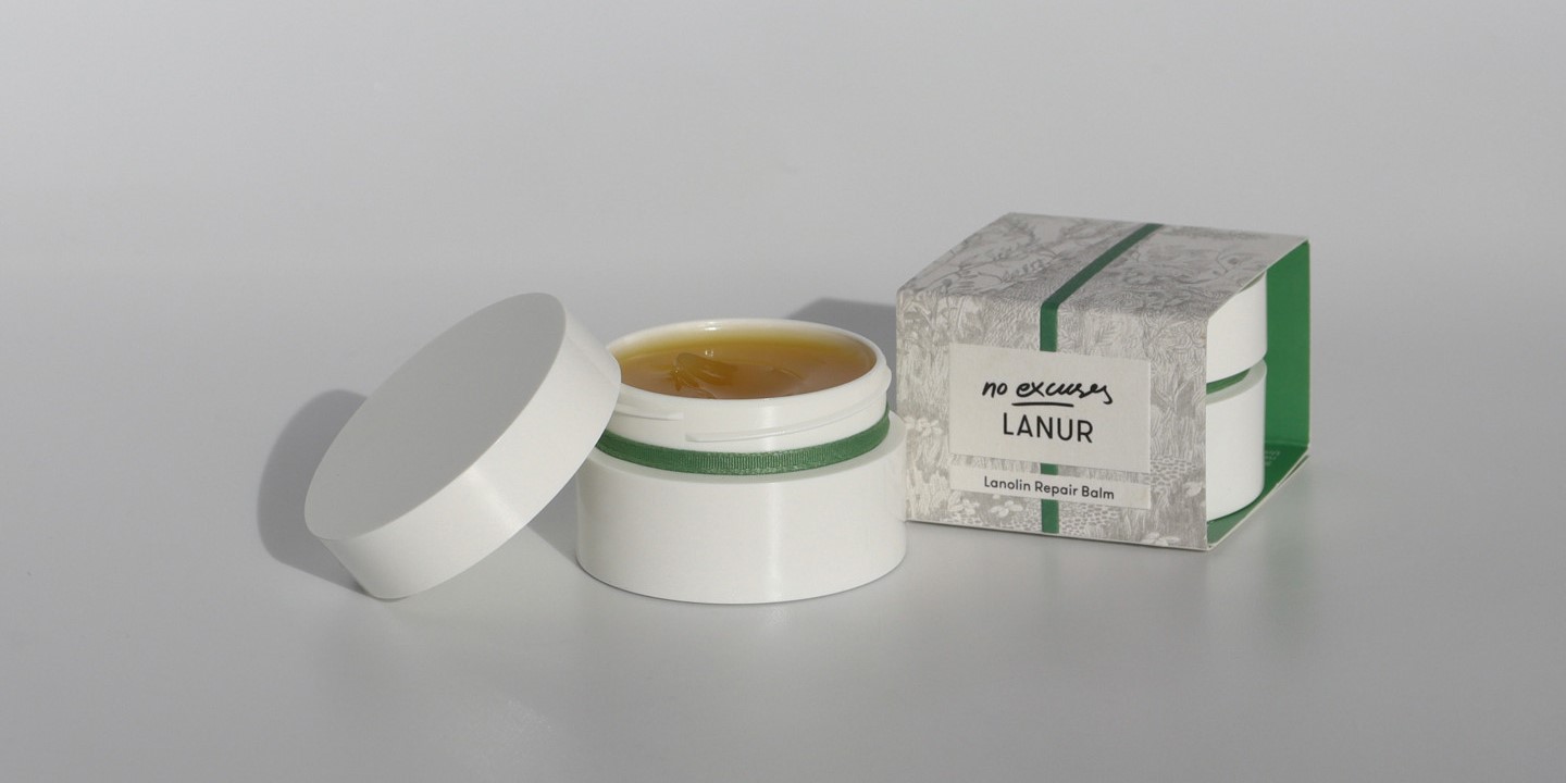 Lanolin Repair Balm from LANUR shows that genuine natural cosmetics can not only be nourishing but also recyclable.