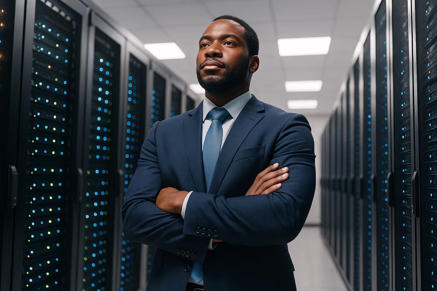 IT Professional Overseeing Server Room