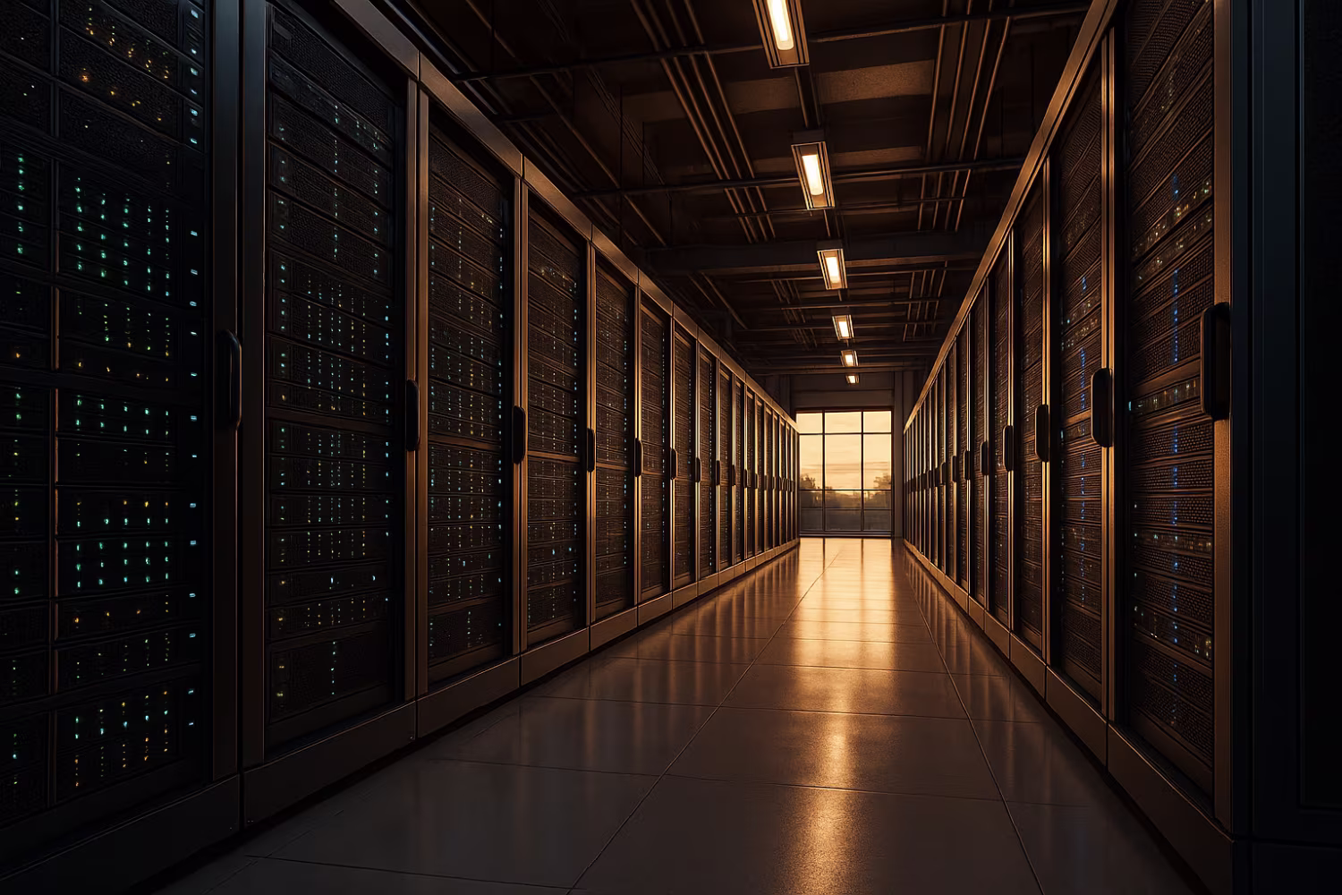 Golden hour corporate data center