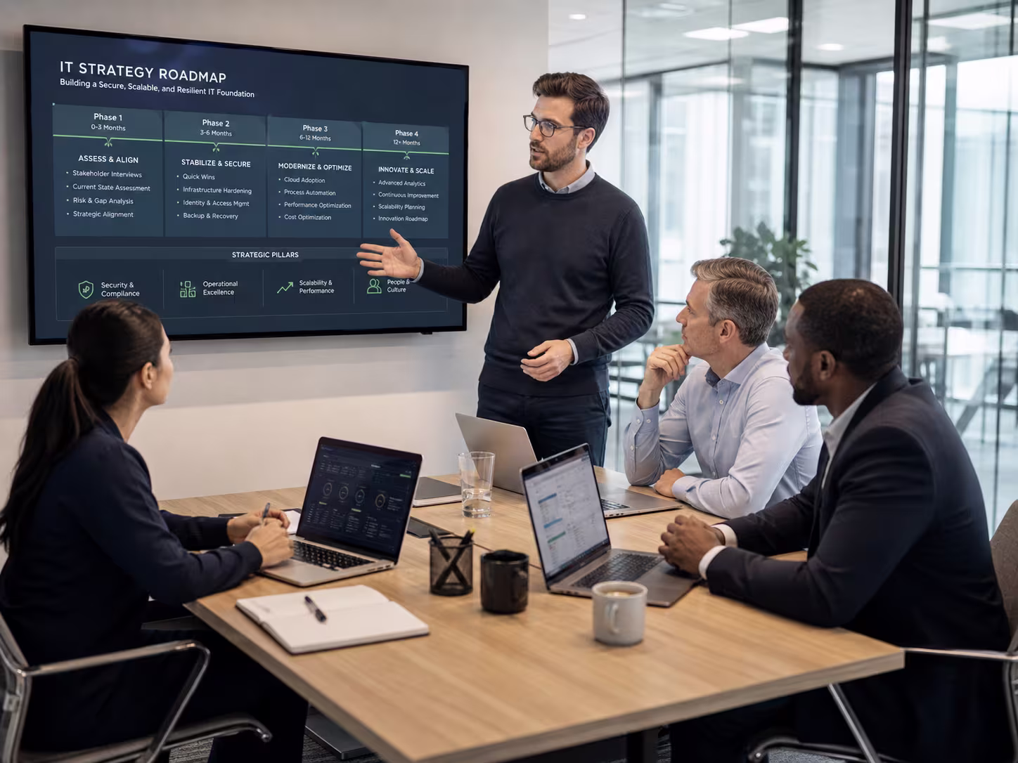 IT strategy consulting office collaboration