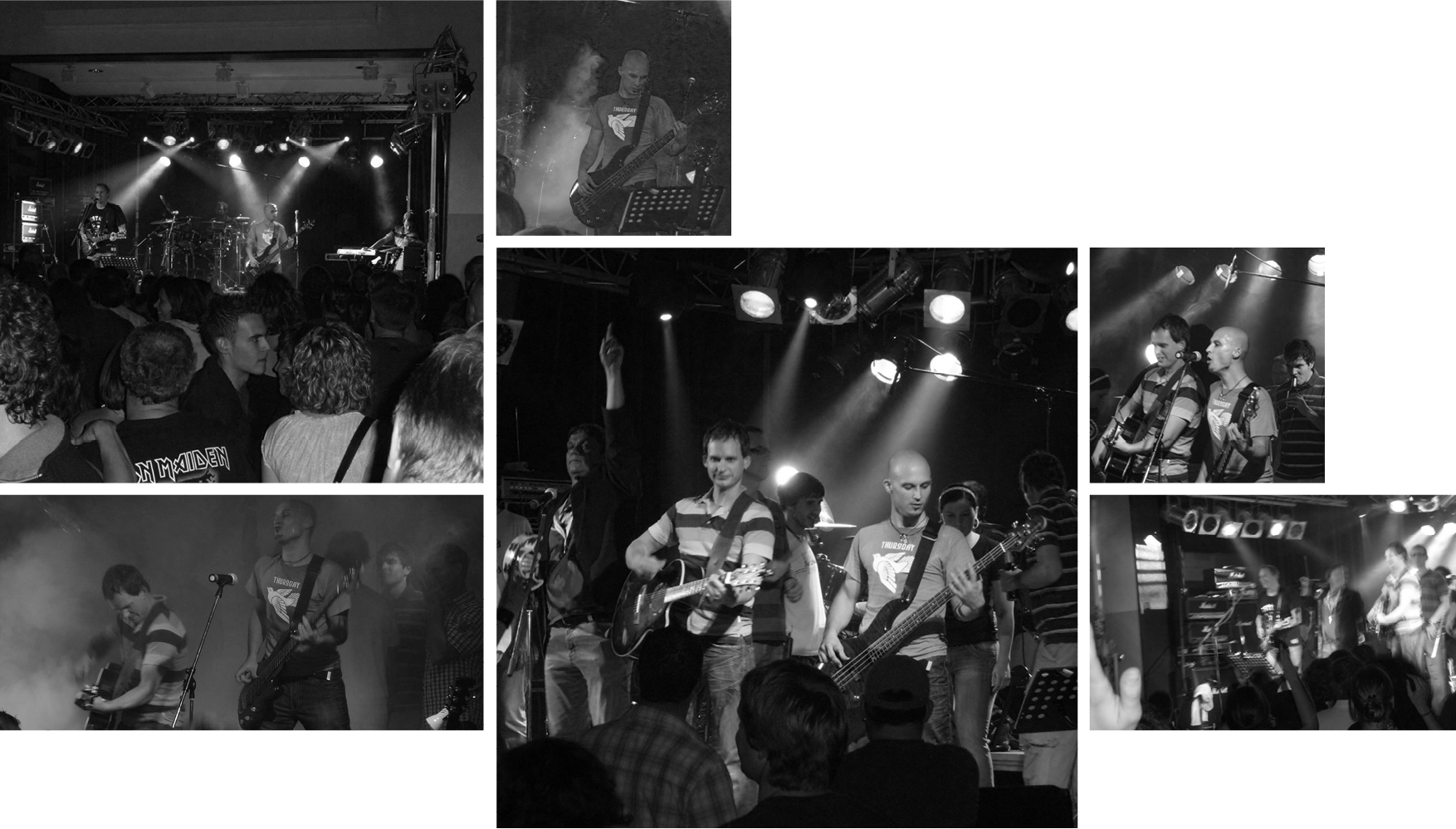 Livekonzert in Bönnigheim 2008 mit ANSO auf der Bühne und jubelndem Publikum.