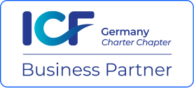 ICF Logo: Die Coaching-Plattform integriert Coaches aus dem anerkannten ICF Coaching Verband