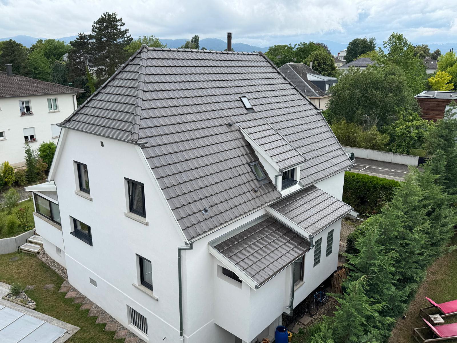 Couverture de maison neuve à saint louis