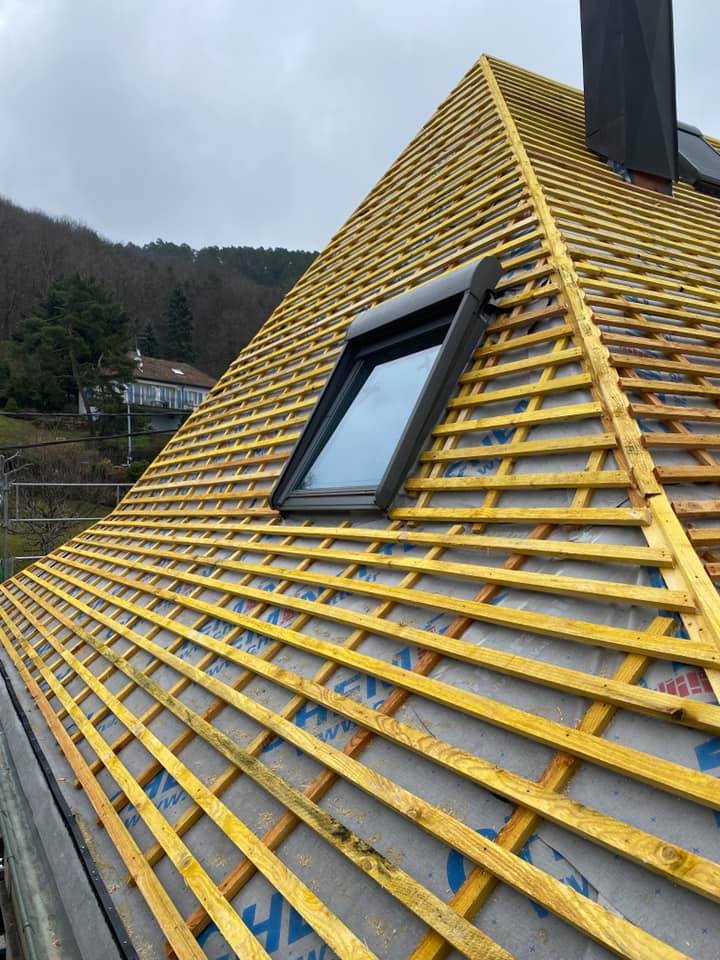 installation velux avec volet en alsace