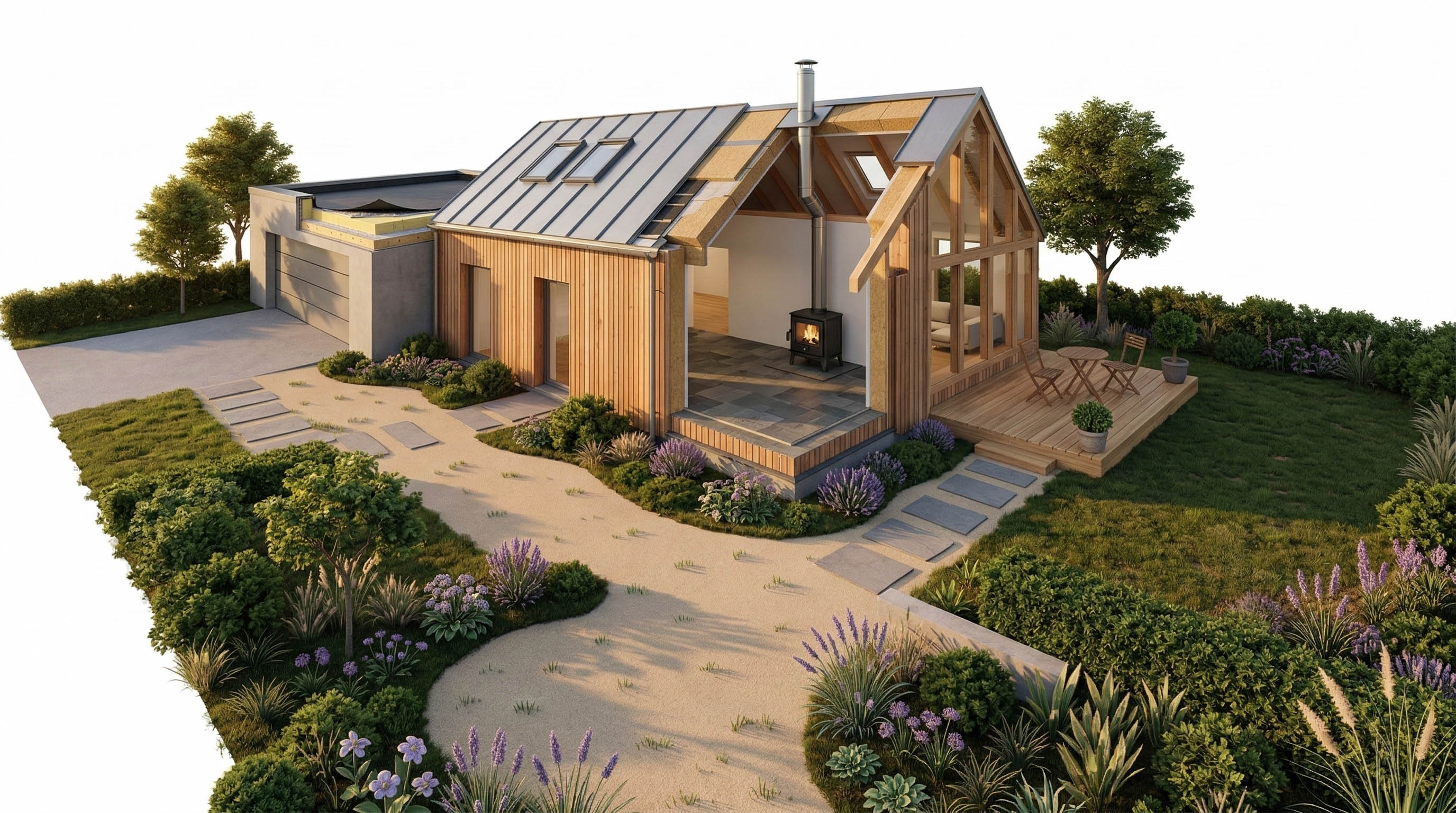 Version photoréaliste de la maison