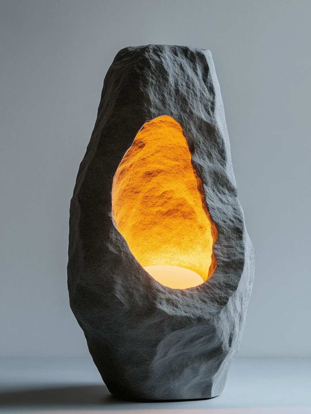 stone lamp