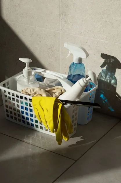 Produit de nettoyage d'un service de nettoyage pour agence immobilière et conciergerie.