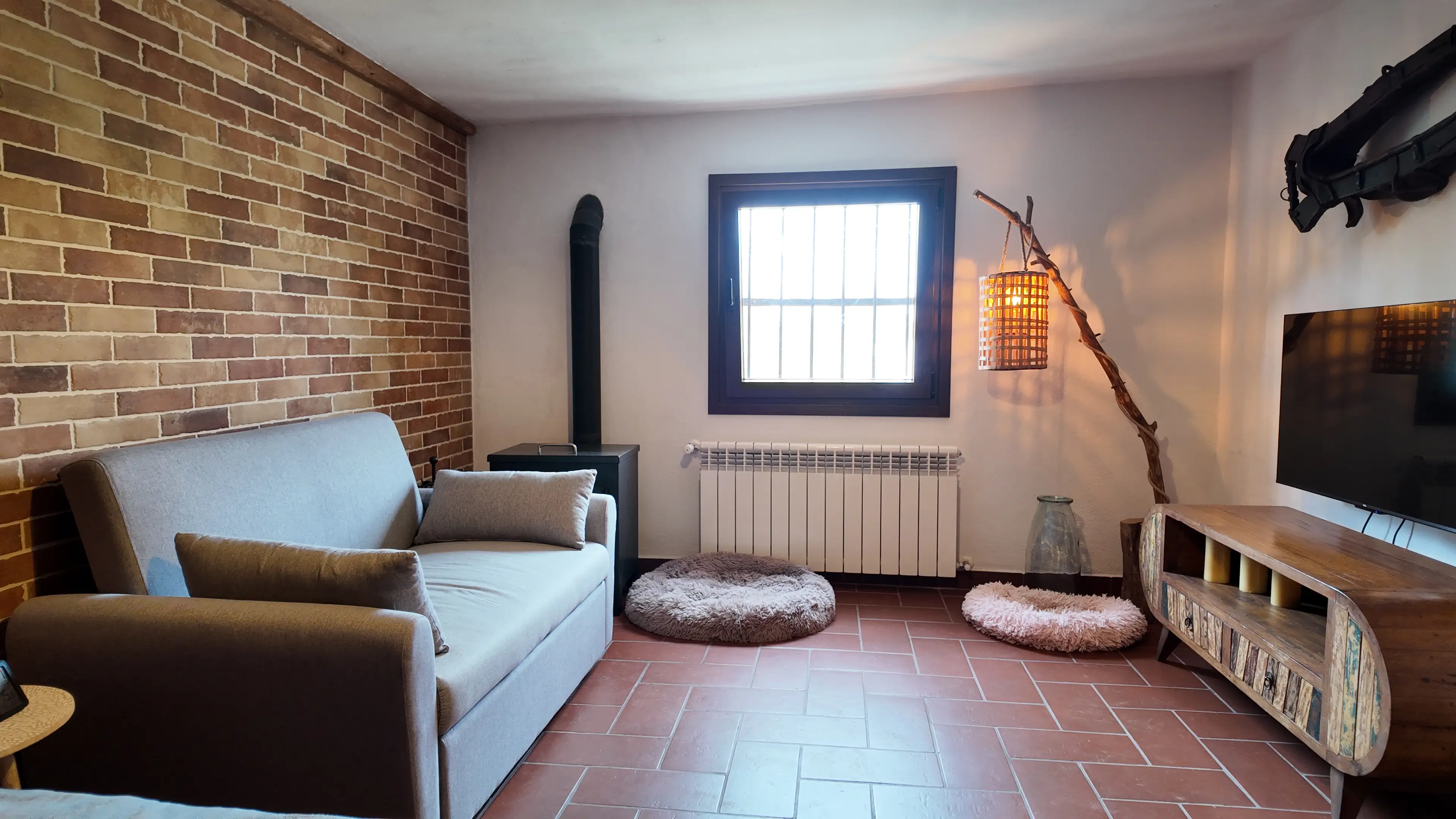 Gemütliches Wohnzimmer der Finca Valerio