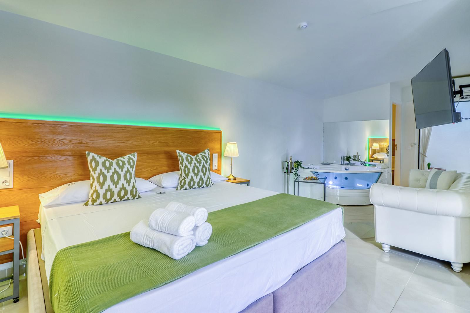 Gästezimmer mit Jacuzzi für besondere Momente