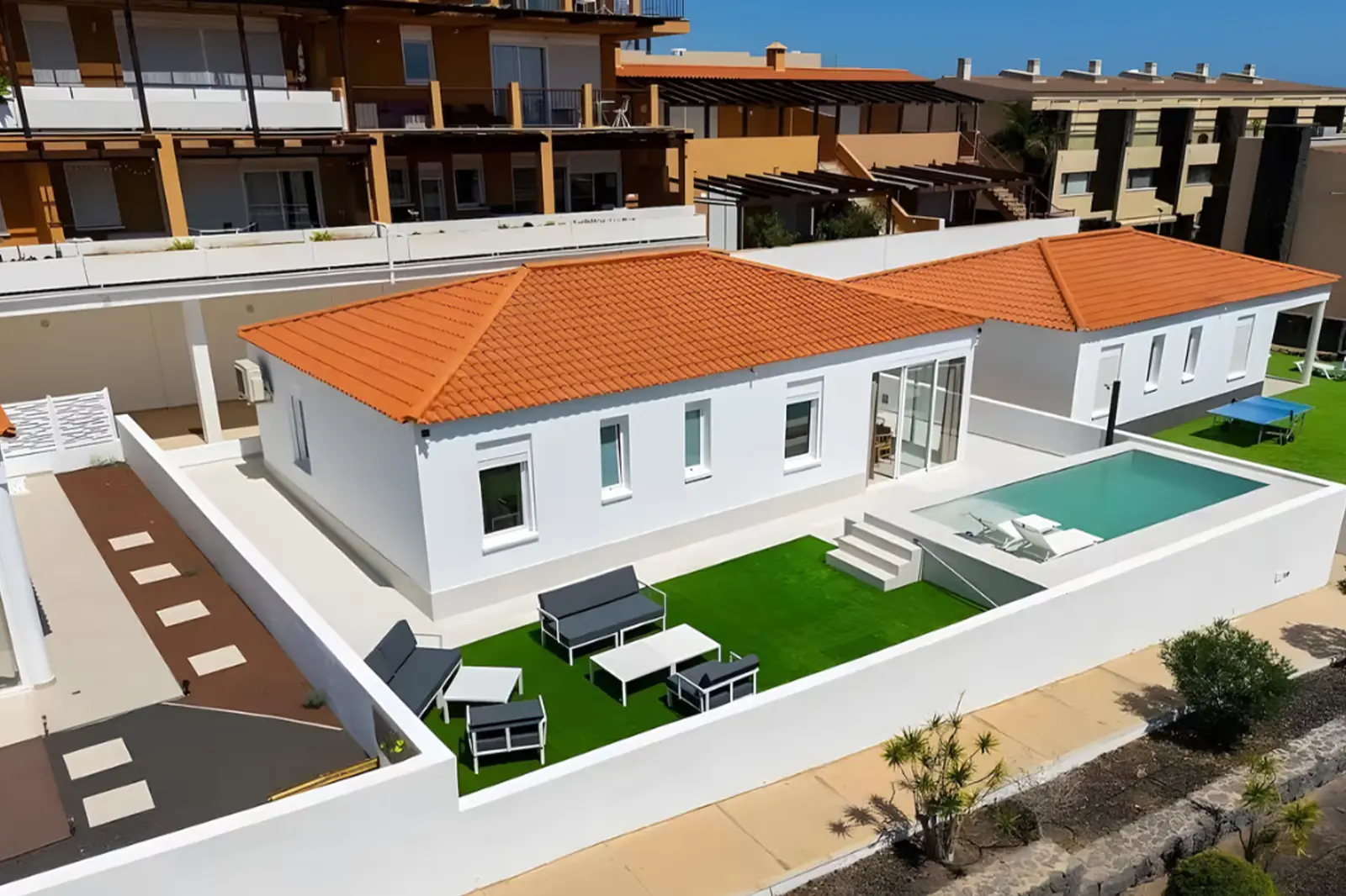 Außenansicht der Villa Amarilla Golf