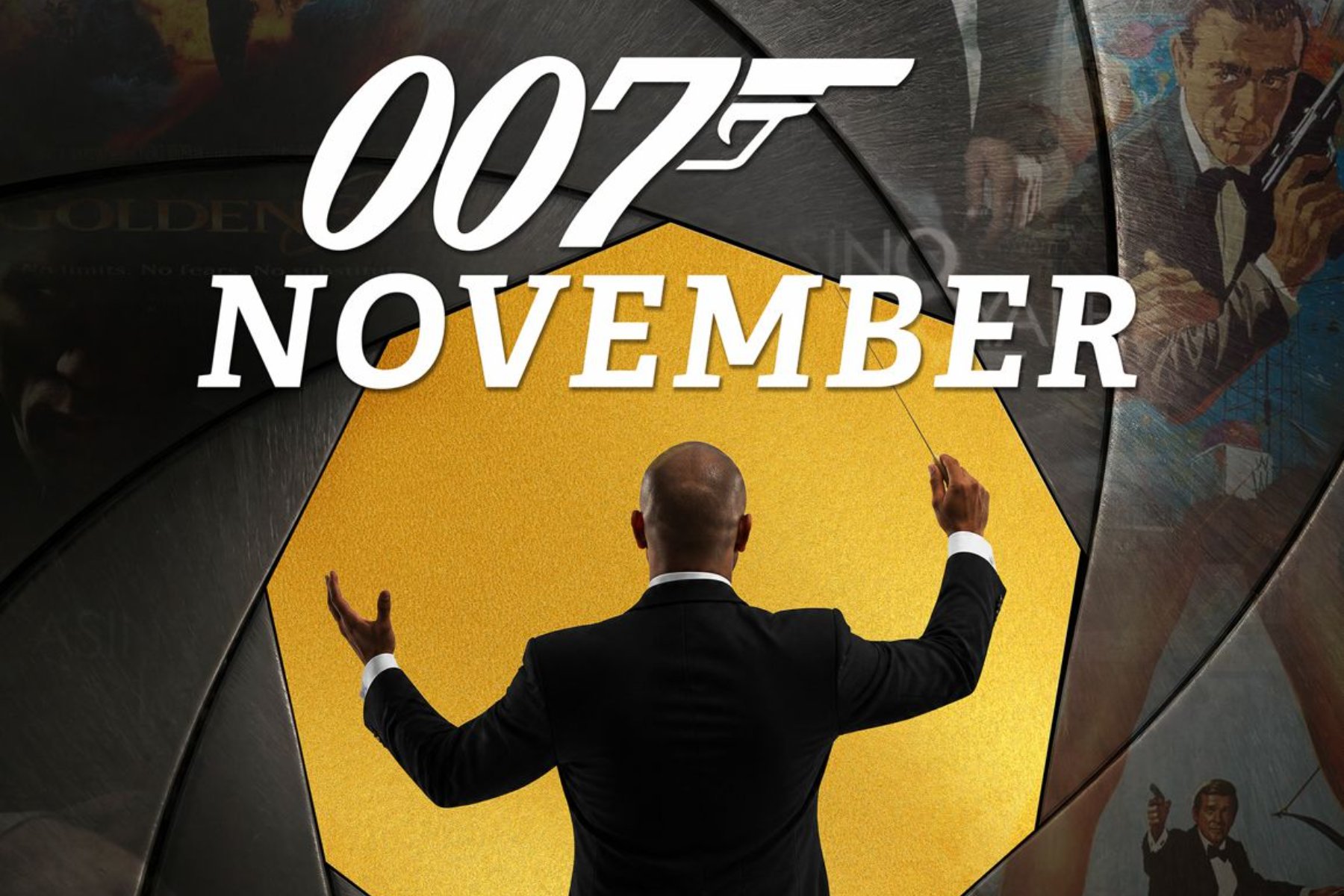 Volharding meets James Bond 007