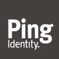 Ping Identity logo with the word 'Ping' bold and 'Identity' lighter underneath.
