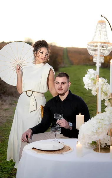 Venčanje u priprodnom okruženju – kreativna fotografija – Fotograf Mihajlo - Niš