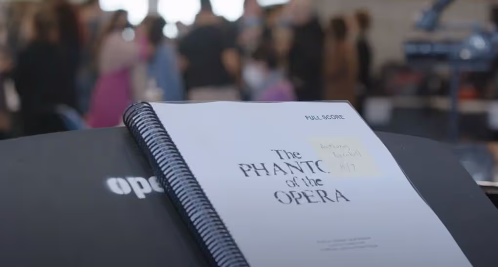 First Day Of Rehearsals For Phantom In Sydney