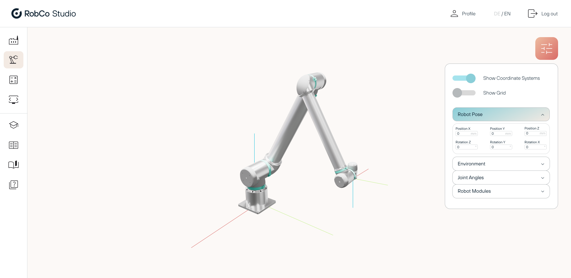 RobCo Studio Visualizer