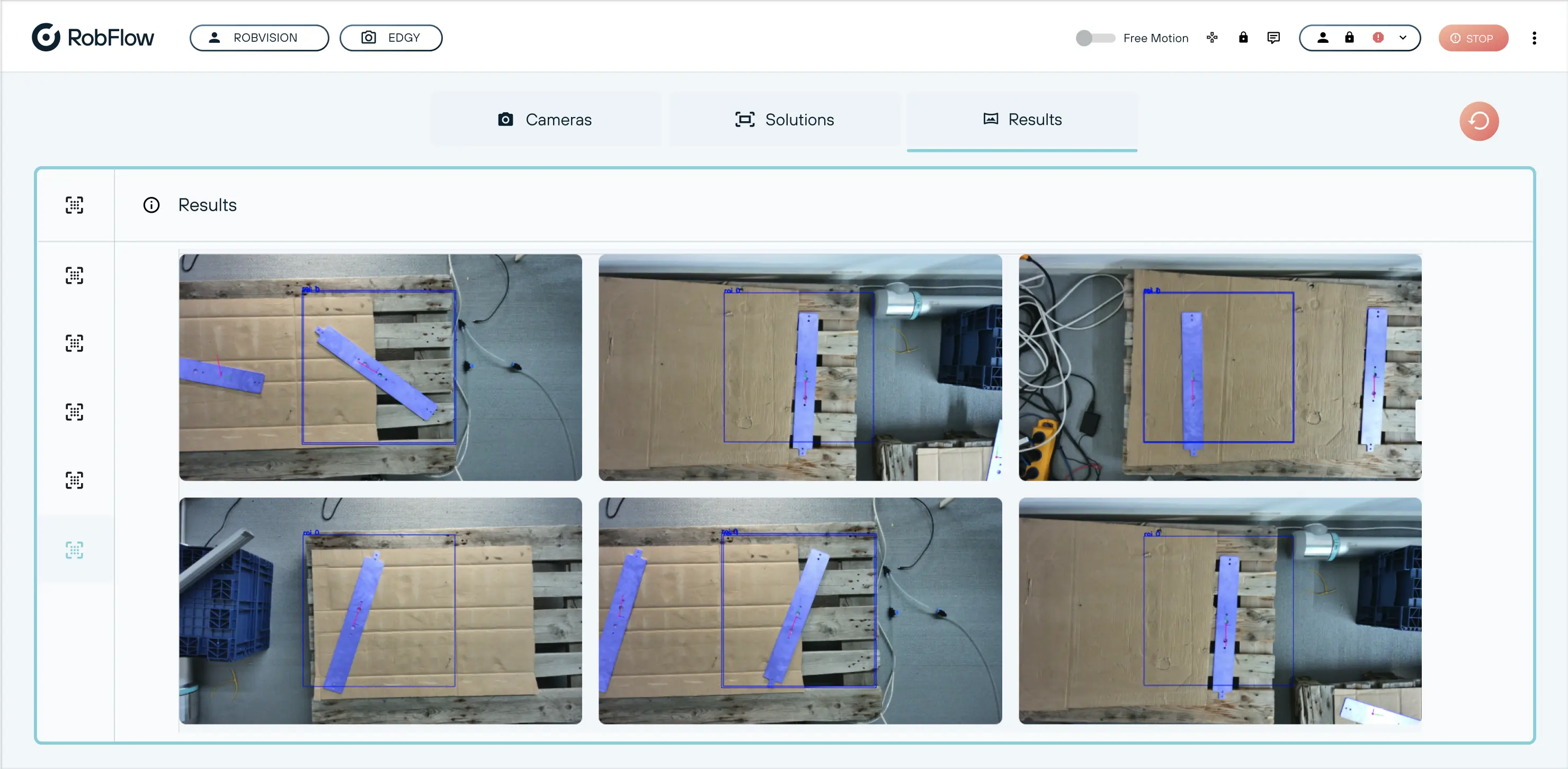 Analysis of the pose estimation
Visualization for debugging purposes